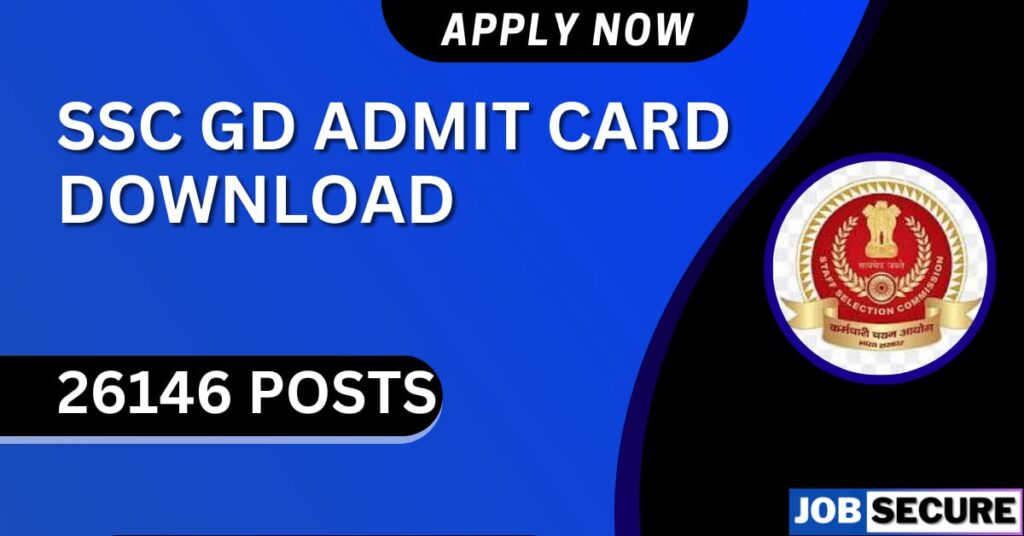 ssc gd admit card 2024