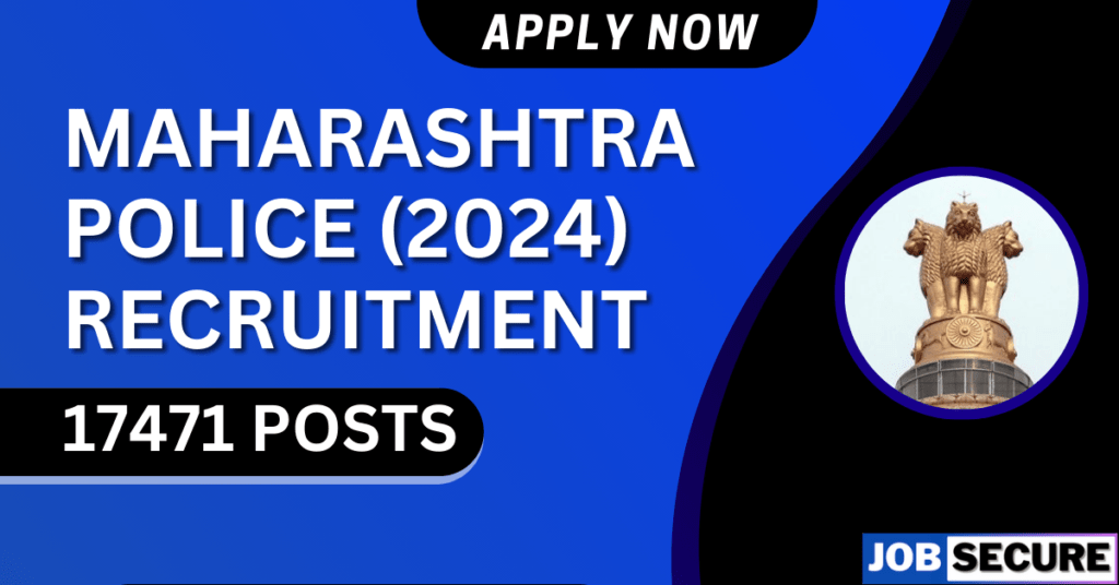 MAHARASHTRA POLICE RECRUITMENT 2024