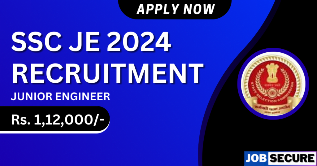 ssc je recruitment 2024