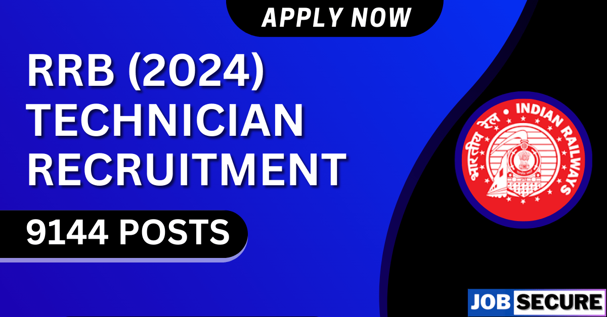 RRB Technician Recruitment