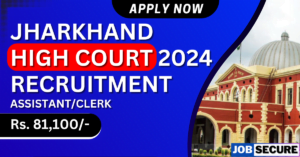 jharkhand high court recruitment 2024