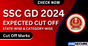 ssc gd expected cut off 2024