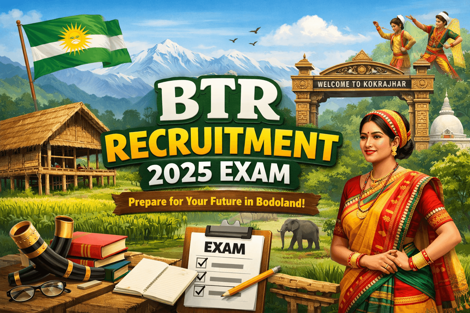 BTR Recruitment 2025 Exam