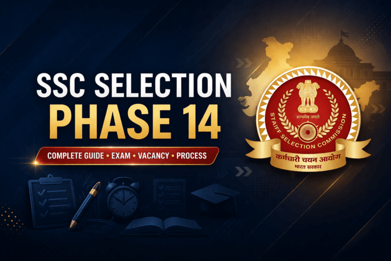 SSC Selection Post Phase 14 Recruitment 2026