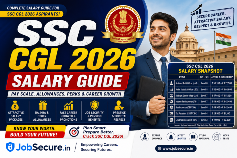 SSC CGL Salary 2026